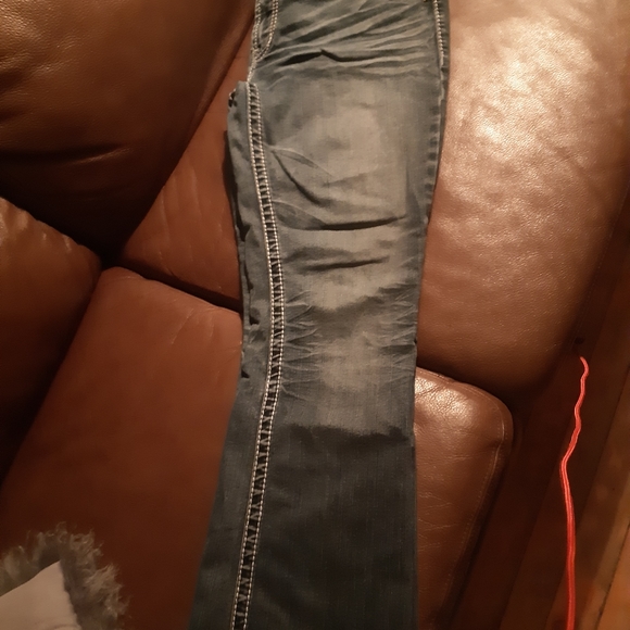 Silver boot cut jeans - Picture 3 of 10